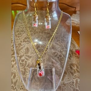 🌺🌺Key To My Heart Jewelry Set